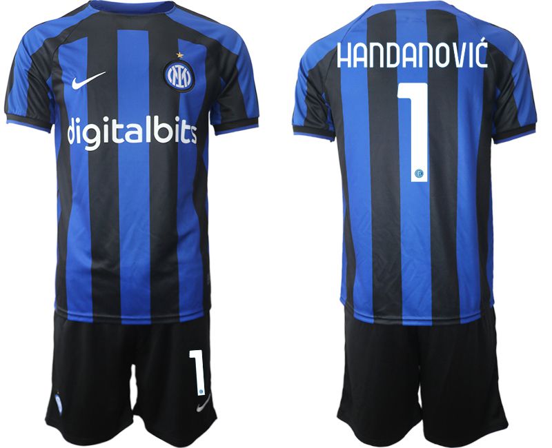 Cheap Men 2022-2023 Club Inter Milan home blue 1 Soccer Jersey